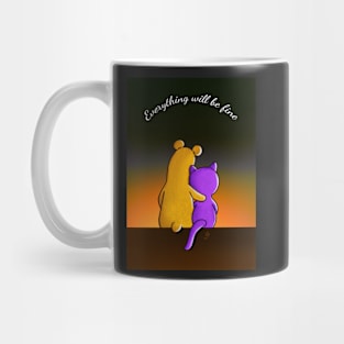 Plum & Custard - Everything Will Be Fine Mug